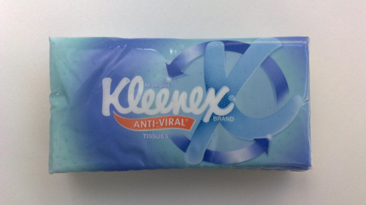 Need to sneeze? In the Middle East, you won’t get far asking for a tissue. The standard Arabic for paper hankies (“mindeel”) is left abandoned, while Arabs refer only to “Fine” or “Kleenex”, according to the prevailing brand in their country.