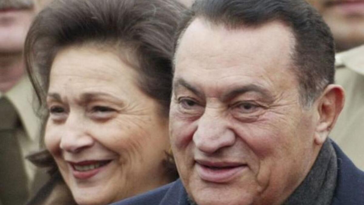 Facebook commentary on the thieving couple: they thought they were the Sun and the Moon, fixed permanent features for Egypt. They think they are Pharaoh and Cleopatra.