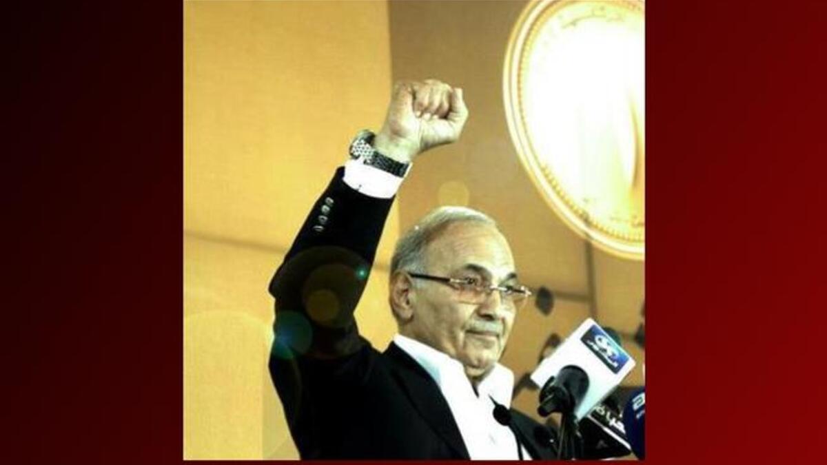 Shafiq triumphed fleetingly in Egypt's Elections