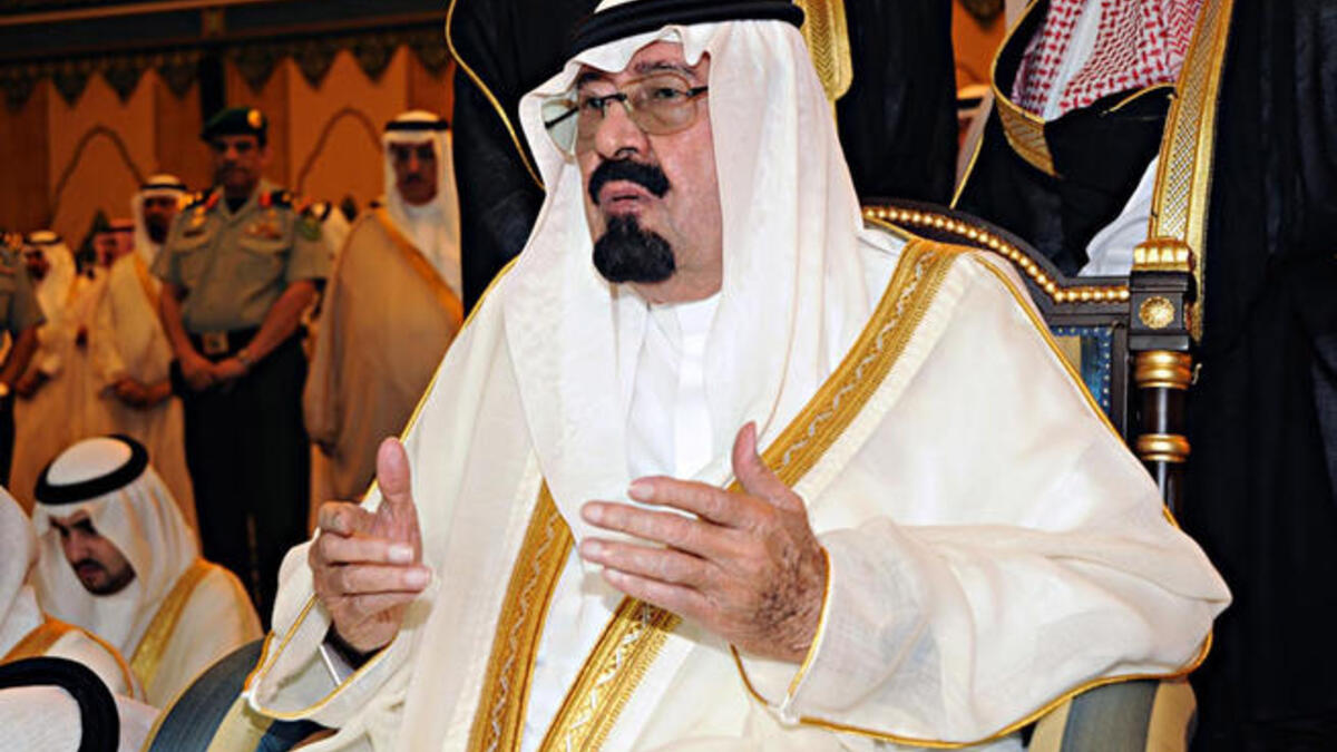Saudi's King stole the spotlight in 2012