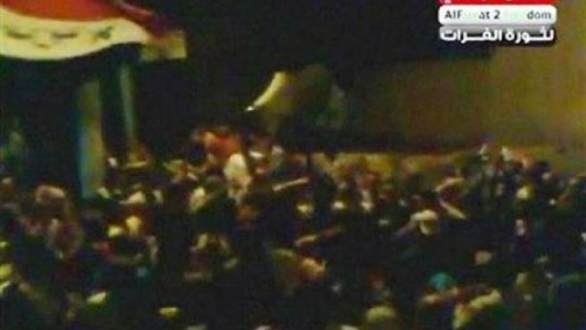 Murder in the dark: A blackout in Hama with
no light for residents under siege & slaughter. Food supplies are short, while phones, electricity & Internet is cut-off. Since the 
start of Ramadan, protests have shifted into the night, when families break fast and come alive; and in turn the
regime's murderous raids take on the Ramadan schedule.