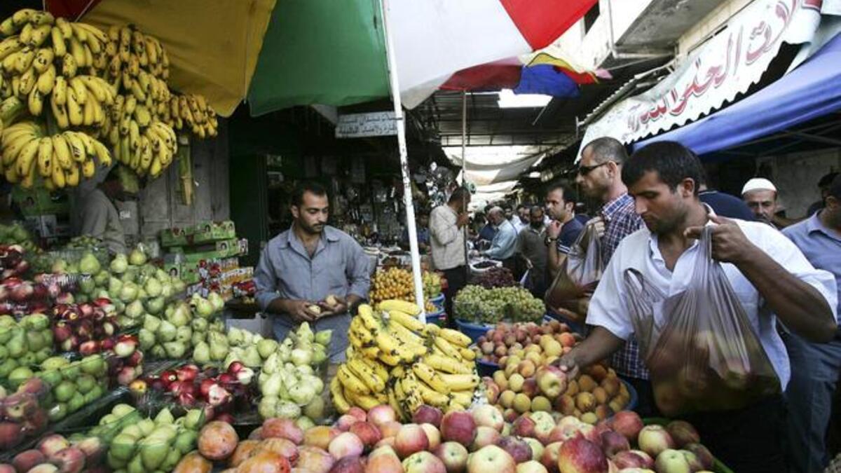 Ramadan 'Karim' (generous) as the customary greeting or blessing goes; or Ramadan Rations?; This Ramadan the
scramble for food - similar to that which precedes any festivity or season holiday
 with frantic supermarket dashes-  is more pronounced. Maybe due to instability felt in the region.