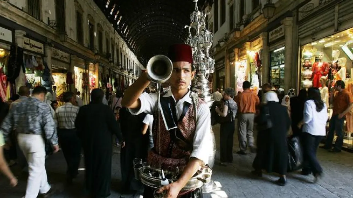Ready for Ramadan: A supermarket owner in Damascus, reports that people have started stocking up on nonperishable foods
as they brace themselves for an escalation in civil unrest during Ramadan with larger numbers of protesters expected on the streets.