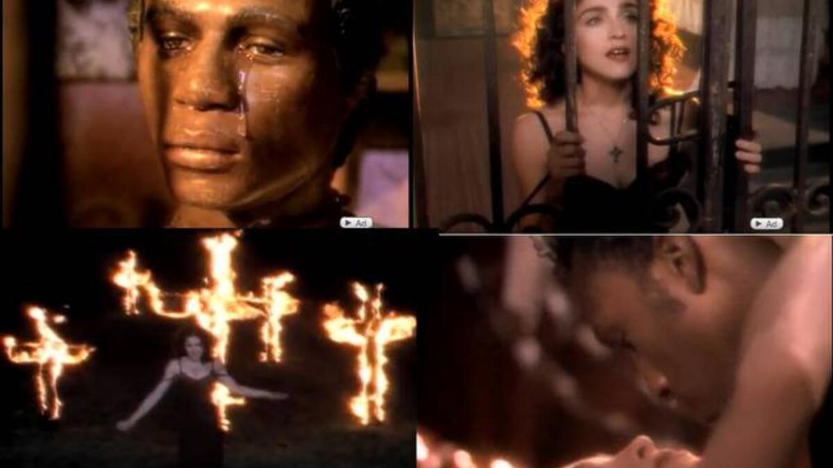 مادونا أهانت المسيح في "Like A Prayer"