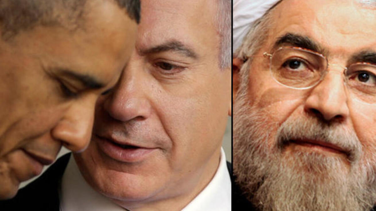 rouhani obama netanyahu