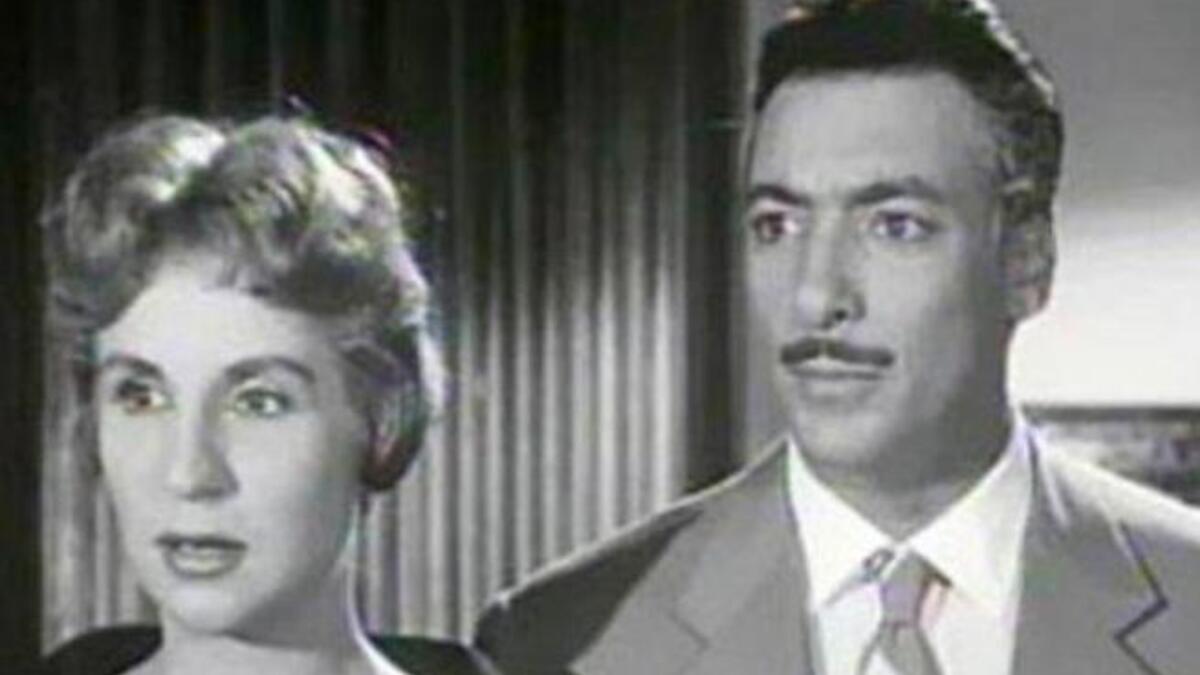 Less is more: Rushdy Abaza. This Egyptian actor's life was nipped in the bud, prematurely dying of cancer, as was his
marriage of barely 3 days. He came to this marriage not before 4 others, so like Sabah no stranger to wedlock. Apparently her most significant or 'big' love. Short but sweet.