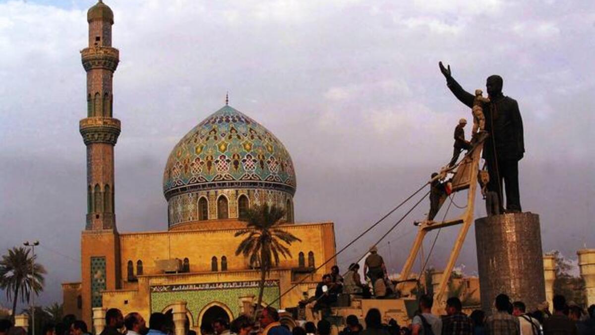 The US gave itself a green light to invade or intervene all over the globe: although Iraq manifestly had nothing at all to do with 9/11, 
George W Bush believed it did--and now many have been left dead, and still, no Uranium.