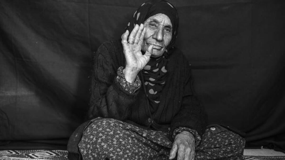 old woman refugee (UNHCR/ B. Sokol)