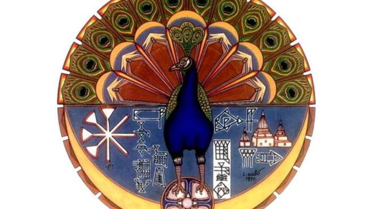 Yazidis - A cocktail of Judaism, Christianity, Islam, & paganism, they are dismissed by Syrians as Satanists. Iraq-linked, Kurdish speaking & once nomadic, they have settled in their Arabic environs. They cherish their 'sacred' peacock- Malik Taus- symbolising their preferred fallen angel. Pro-revolution, they don't discuss their esoteric faith.