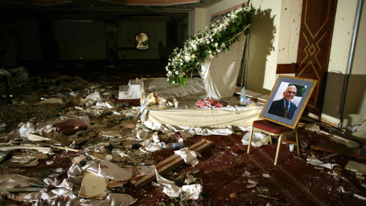 November 9, 2005, Suicide bombers merged into a wedding crowd in the Radisson SAS Hotel in Amman, Jordan, with three other hotels targeted in the same night leaving 60 people dead and hundreds injured.
