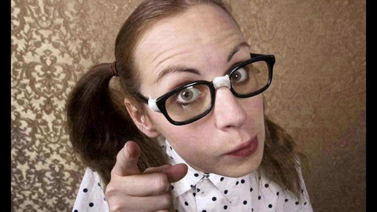 Labeebeh nerd smart woman