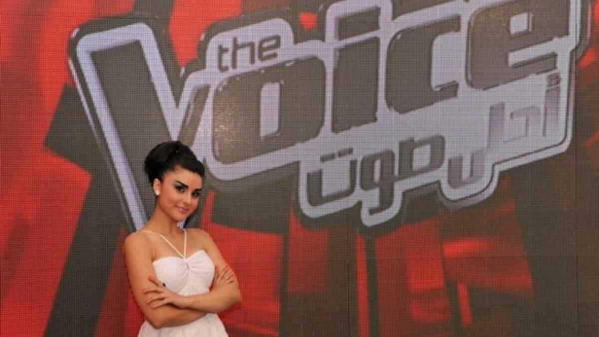 المتسابقة السورية إيناس لطوف