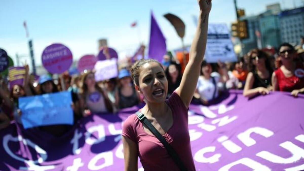 Women have been prominent figures throughout the Turkey unrest, chanting and fist-pumping with the best of the boys. These ladies didn’t take kindly to PM Erdogan’s claim he would listen to ‘democratic demands’