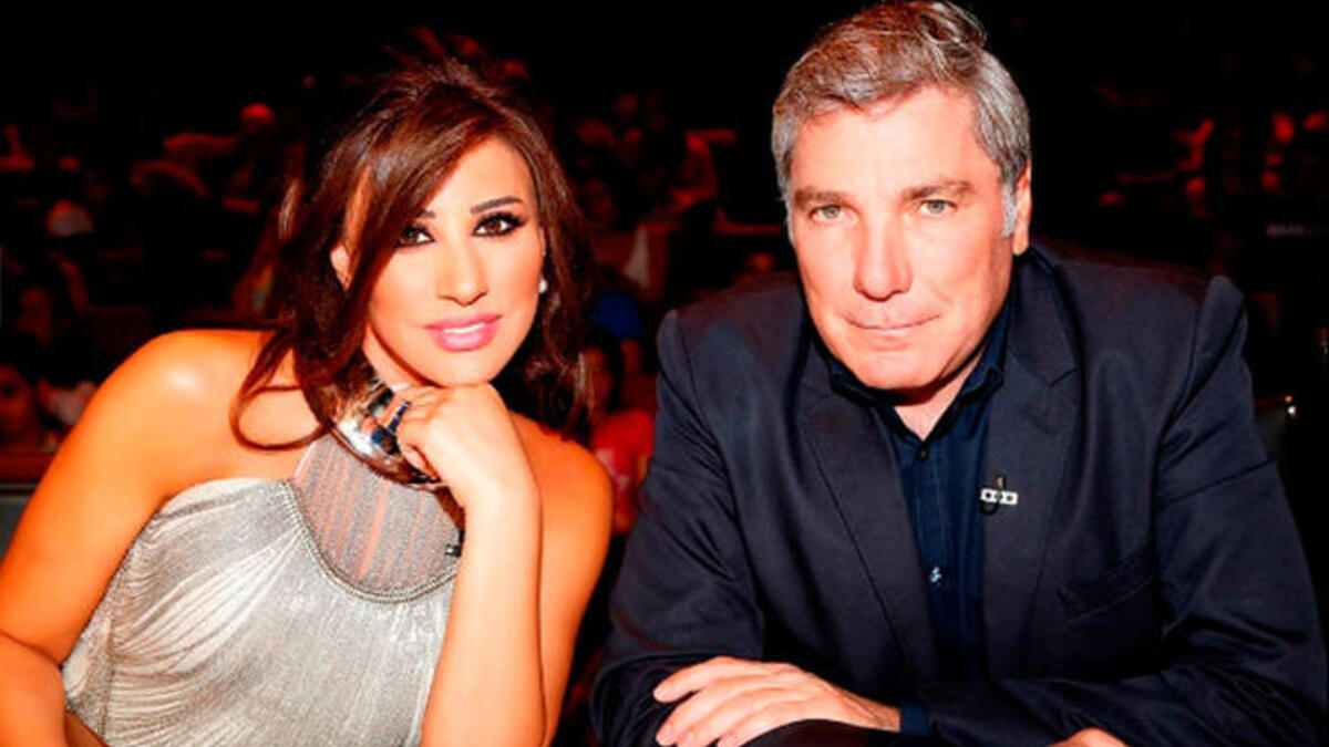 علي جابر ونجوى كرم في عرب غوت تالنت