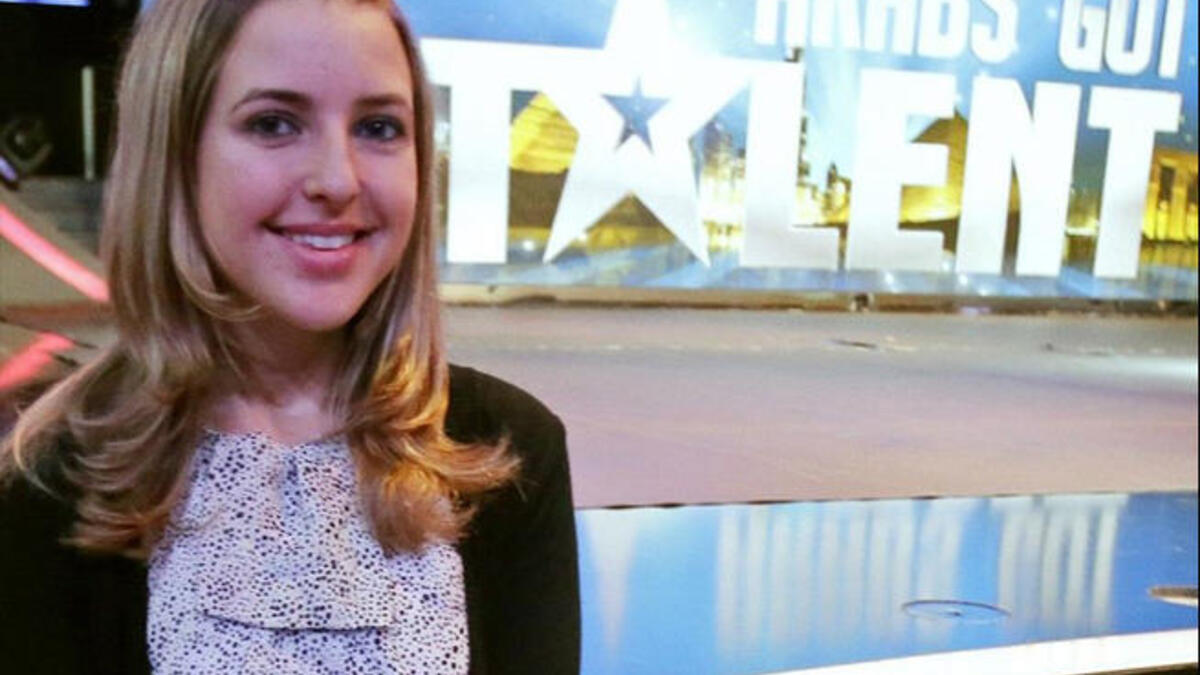 جنيفر جراوت في عرب غوت تالنت 2013