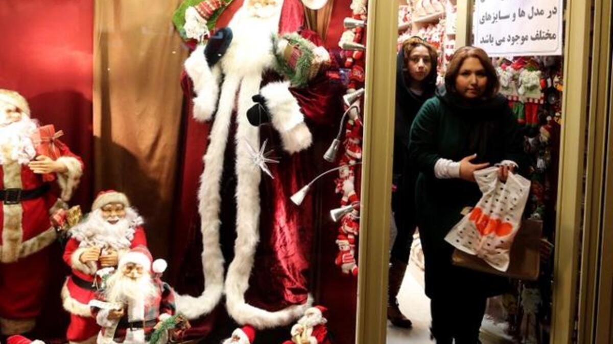 Iran does Christmas