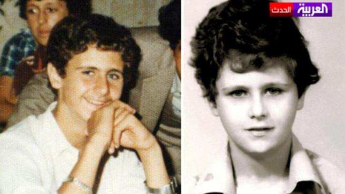 Bashar Al Assad young