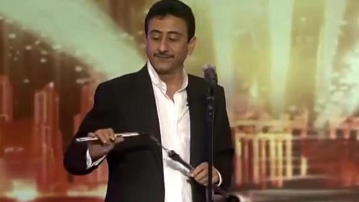 Arabs Got Talent's performer Nasser al-Qasabi