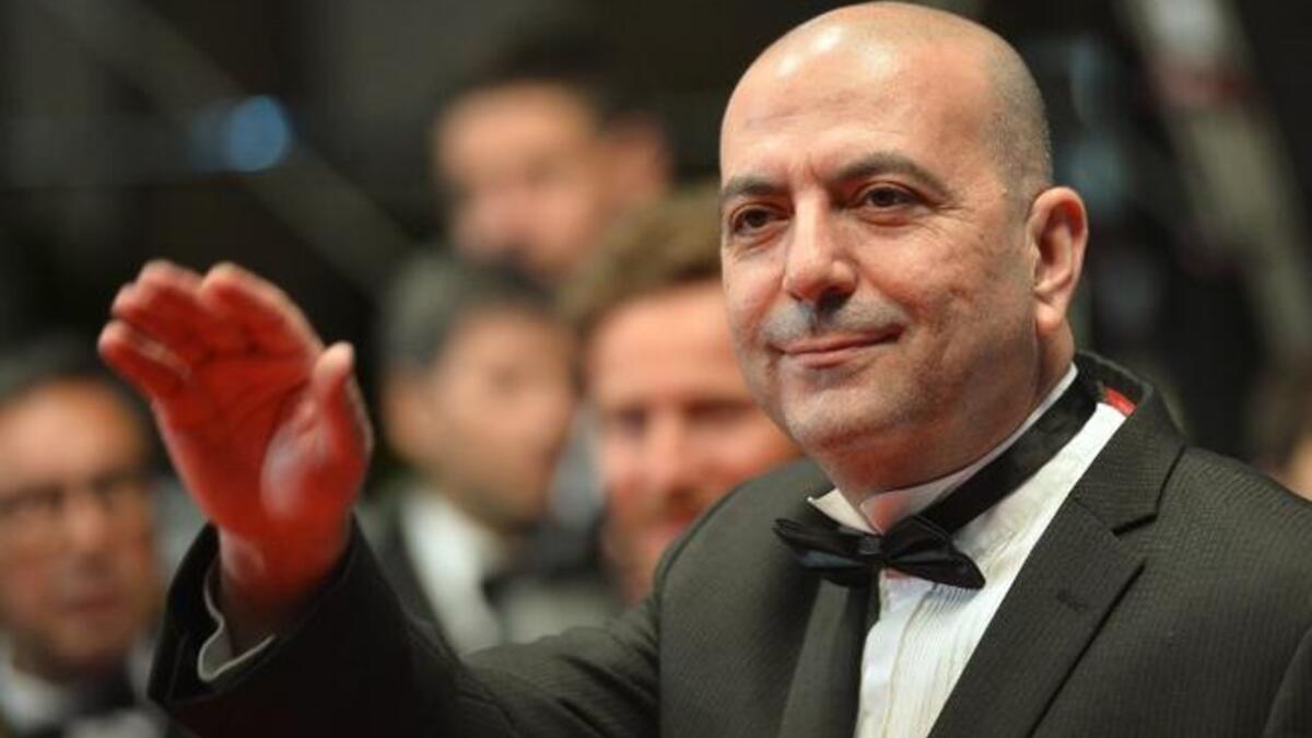 المخرج الفلسطيني "هاني أبو أسعد" في كان.