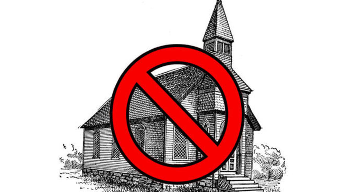 no church