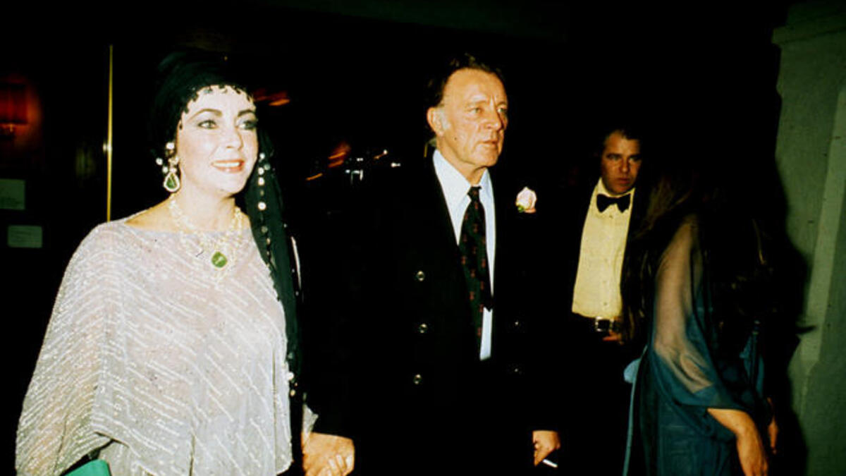Elizabeth Taylor and Richard Burton in Israel, during their second marriage, circa 1976. Taylor was hailed an ardent Zionist upon her passing by the Zionist Organisation of America.