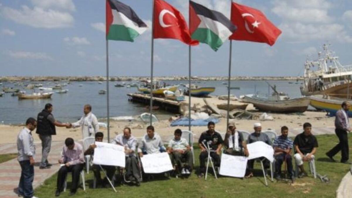 Gaza flotilla raid May 2010: Israel triumphed in last year's flotilla fiasco,  Murder on Turkish contingent, the 'Mavi
Marmara'. Pardoned then by a report pronouncing Israel acted lawfully, albeit forcefully, Israel  triumphed  this time without 
dirtying its hands. But maybe a victory skin-deep.