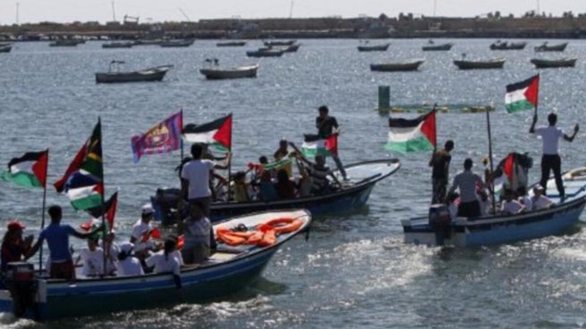 It were these feeble type of amateur water-crews  that created a 'provocation' on the high seas—from a fleet of flotillas
 (flimsy and charity boats in every sense). Attempts to scupper the mission succeeded through proxy agent Greece's
 draconian 'security' measures and checks.