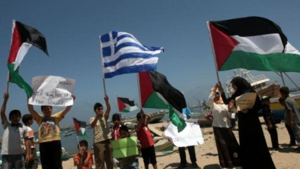 Blame it on the Greeks: Greek captain of one of the boats, George Klontzas sure did. So
frustrated  by what his own country did to foil his flotilla from floating : “I just want to leave Greece now,”
“even shoot myself!” Israeli PM BiBi Netanyahu thanked Greek PM George Papandreou for his
 help.