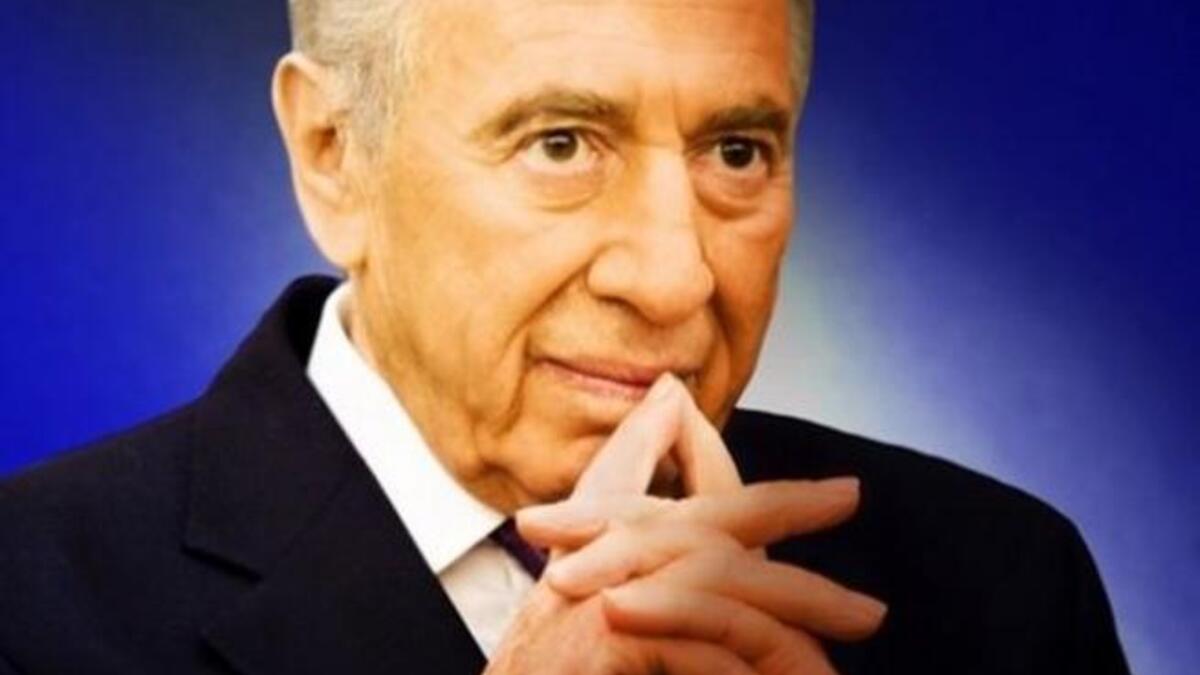 Presidential tweep, Shimon Perez @PresidentPeres's propaganda