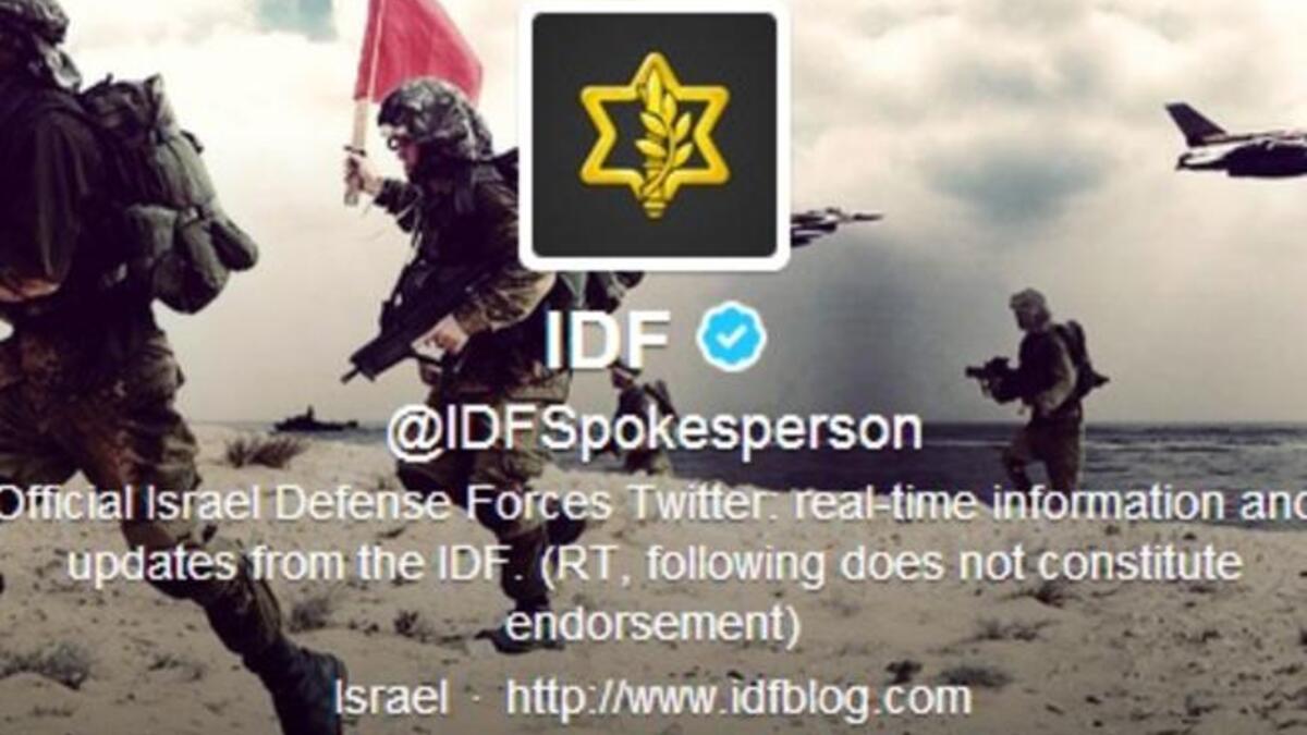 @IDFSpokesperson announces war operation via Twitter