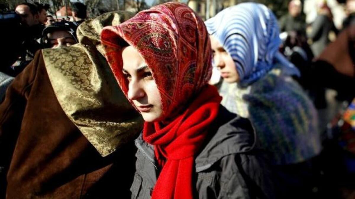Turkey schools allow veils