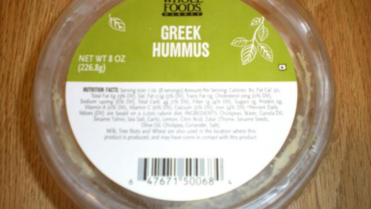 The Greek dip, humus