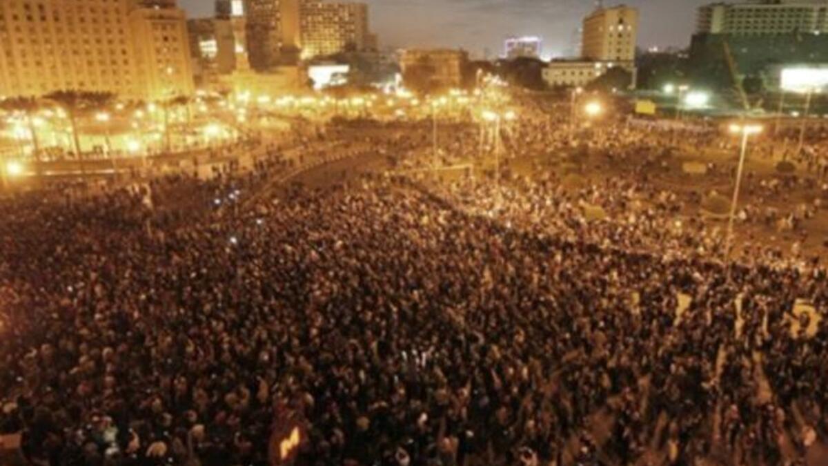 صورة لا تنسى لميدان التحرير في مصر ٢٠١١م: برغم أن مصر ما بعد الثورة شهدت ظهورا لمفاهيم جديدة مثل الناشطين و"الجيش والشعب إيد واحدة" وفتاة الصدرية الزرقاء، إلا أن رمزية ميدان التحرير تبقى الأولى والمتصدرة في الثورة وحركات الربيع العربي.