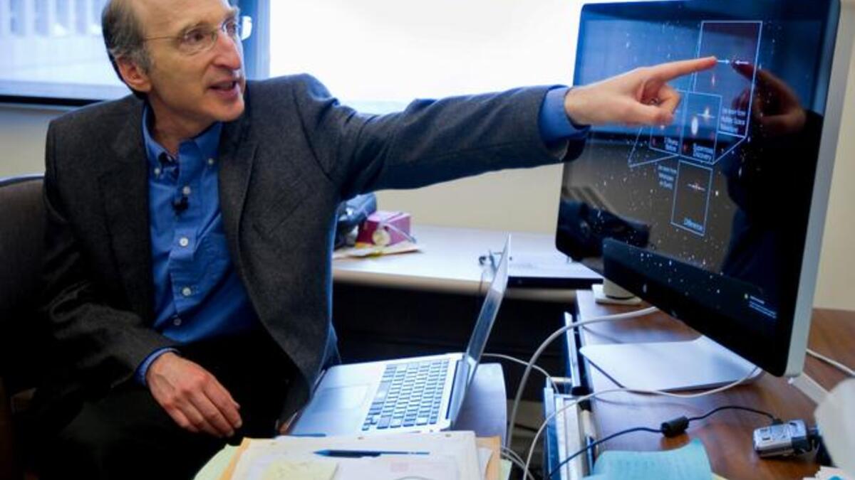 Cool Laureate: American Saul Perlmutter, one of three to earn the Physics Prize, with co-patriot Adam Reiss, & Australian Brian Schmidt, was commended for discovering “the accelerated expansion of the universe through observations
of distant supernovae". Their research calculated that the universe would expand til a state called 'Big Freeze'.
