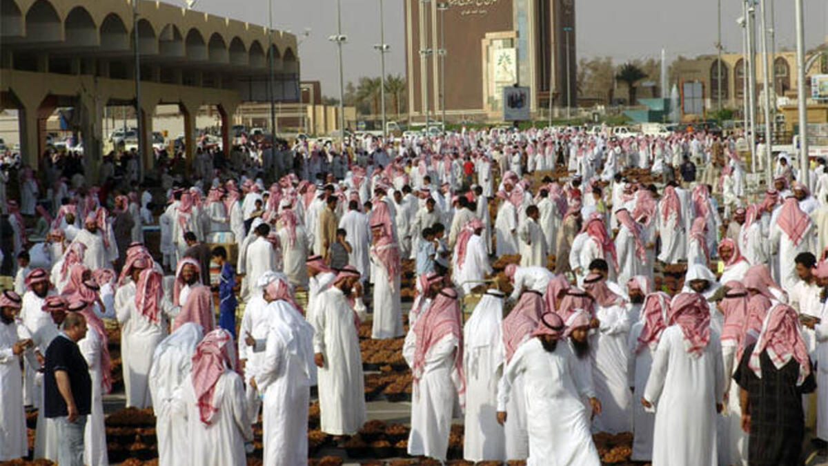 مهرجان التمور السنوي في السعودية