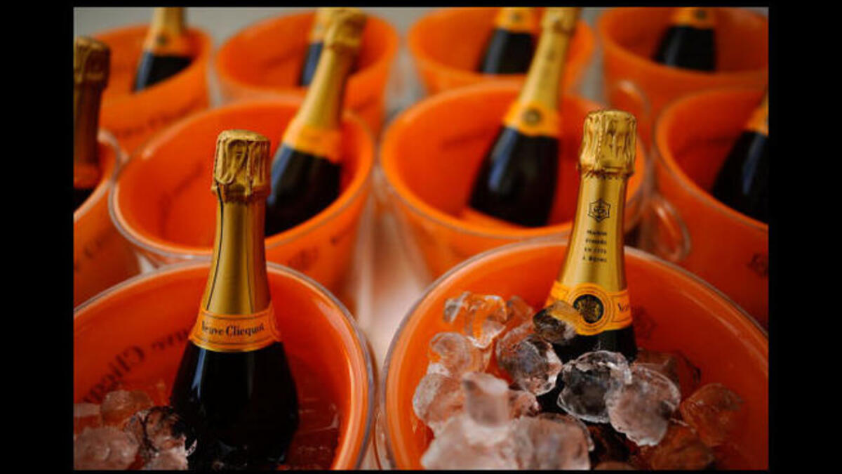 Although alcohol is forbidden in Islam, some prefer to turn a blind eye to this 11 months of the year. So as to have some alcohol fuelled memories during an otherwise dry month, why not indulge in a cheeky cocktail? Put the Moet on ice, habibi! (Getty/Alan Crowhurst)