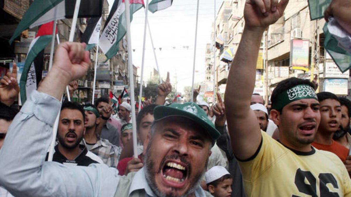 syria civilian attack palestinian camp