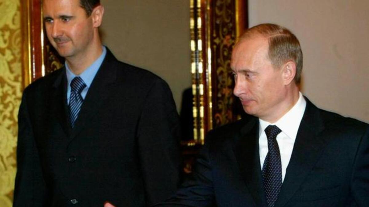 Bashar al Assad and Vladimir Putin talk Syria's tipping point.