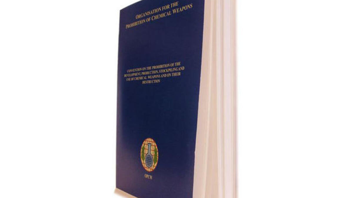 International law Chemical Weapons