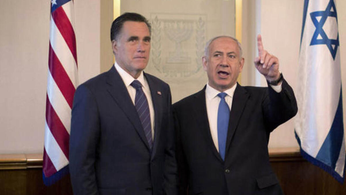 Romney and Netanyahu