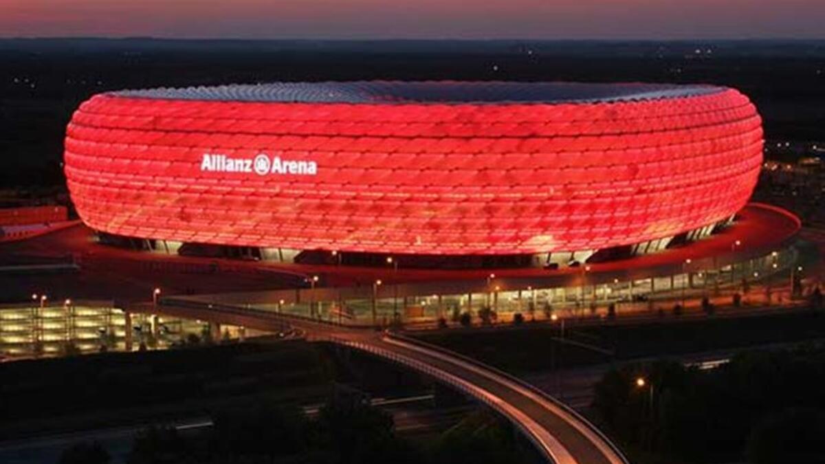 ملعب آليانز آرينا في ميونيخ