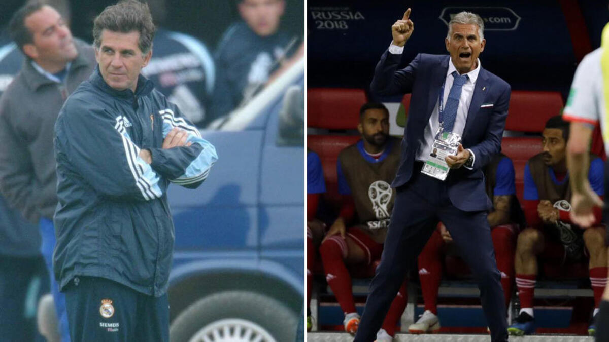 البرتغالي كارلوس كيروش (من 2002 وحتى 2003)، يدرب منتخب إيران حالياً.