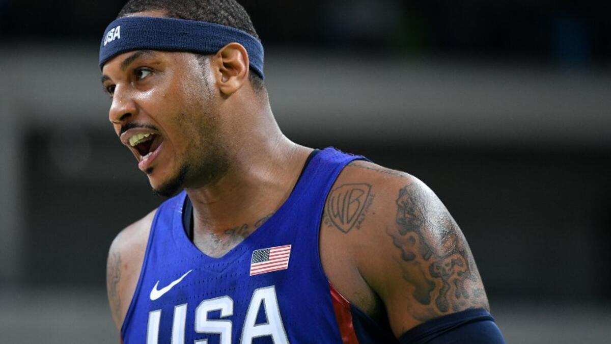 المركز السابع: لاعب كرة السلة الأميركي كارميلو أنثوني (نيو يورك نيكس) - مجموع المداخيل: 30.9 مليون دولار منها 22.9 مليون دولار كأجر سنوي.