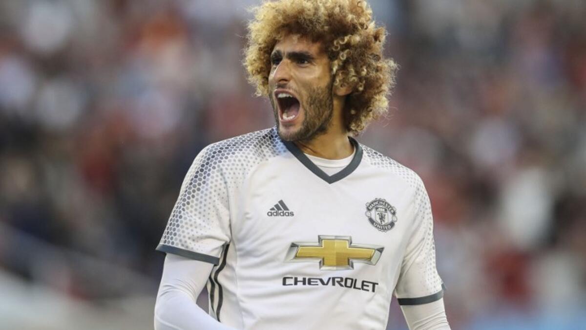 لاعب الوسط البلجيكي مروان فيلايني: انتقل من إيفرتون إلى مانشستر يونايتد عام 2013 مقابل 27.5 مليون جنيه