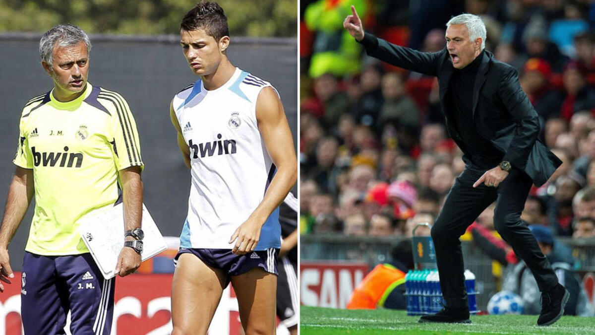 البرتغالي جوزيه مورينيو (من 2010 وحتى 2013)، يدرب مانشستر يونايتد حالياً.