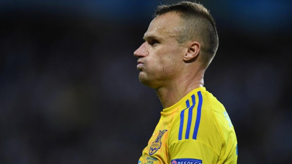 المدافع الأوكراني فياتيسلاف شيفتشوك