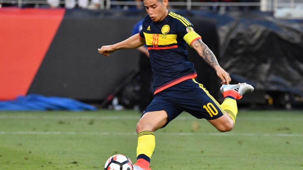 لاعب الوسط المهاجم الكولومبي خاميس رودريغيز (ريال مدريد): يتقاضى 21 مليون دولار سنوياً منها راتب سنوي تصل قيمته لقرابة 14 مليون دولار.