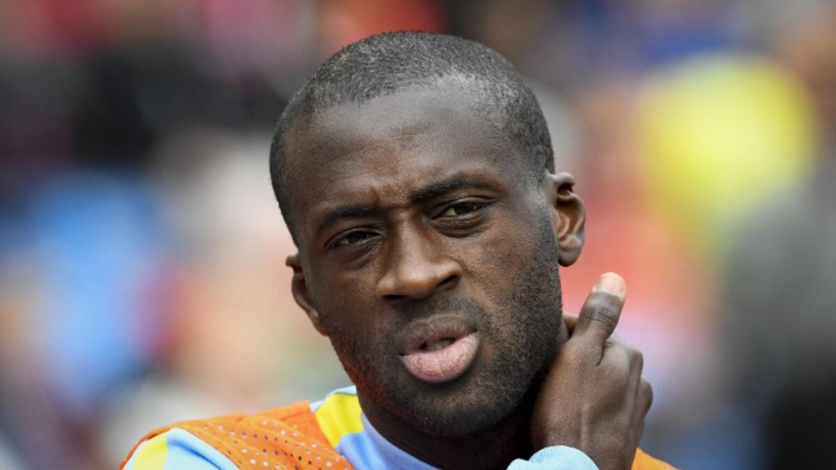 9- لاعب الوسط الإيفواري يايا توريه (مانشستر سيتي).