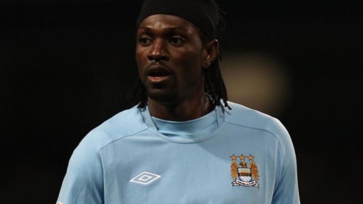 المركز الرابع - المهاجم التوغولي إيمانويل آديبايور: انتقل من آرسنال إلى مانشستر سيتي صيف عام 2009 مقابل 25 مليون جنيه استرليني.