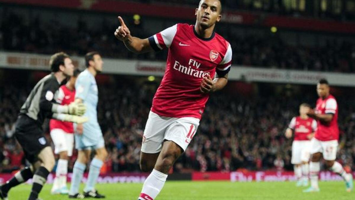 5- الجناح الإنجليزي ثيو والكوت (آرسنال): 32.7 كلم/الساعة